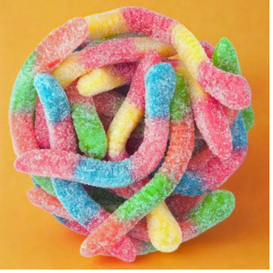 Gummy Worms Neon